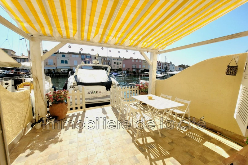 2 - vente maison plage à pied port grimaud var france