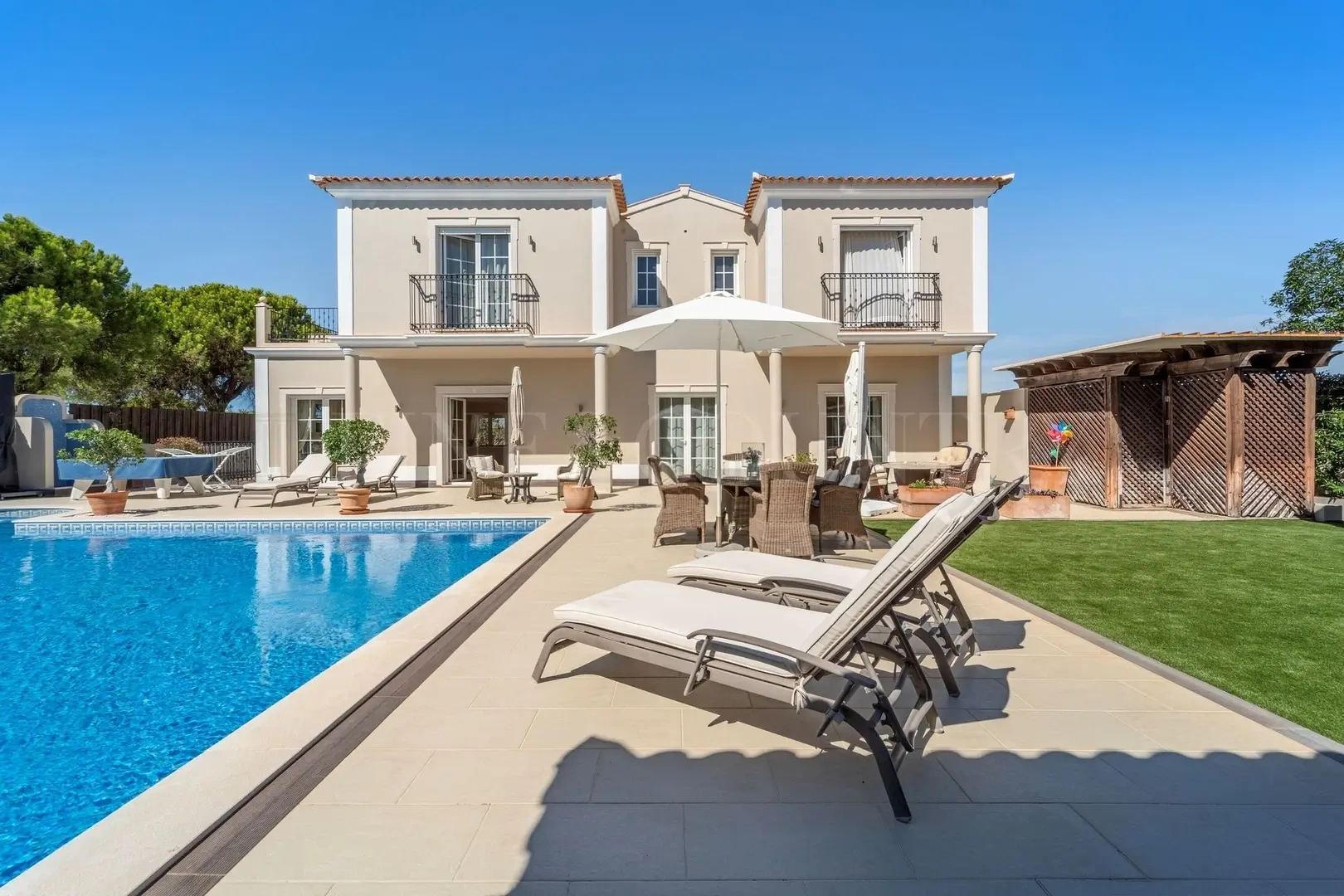 2 - sea view villa for sale in almancil algarve portugal