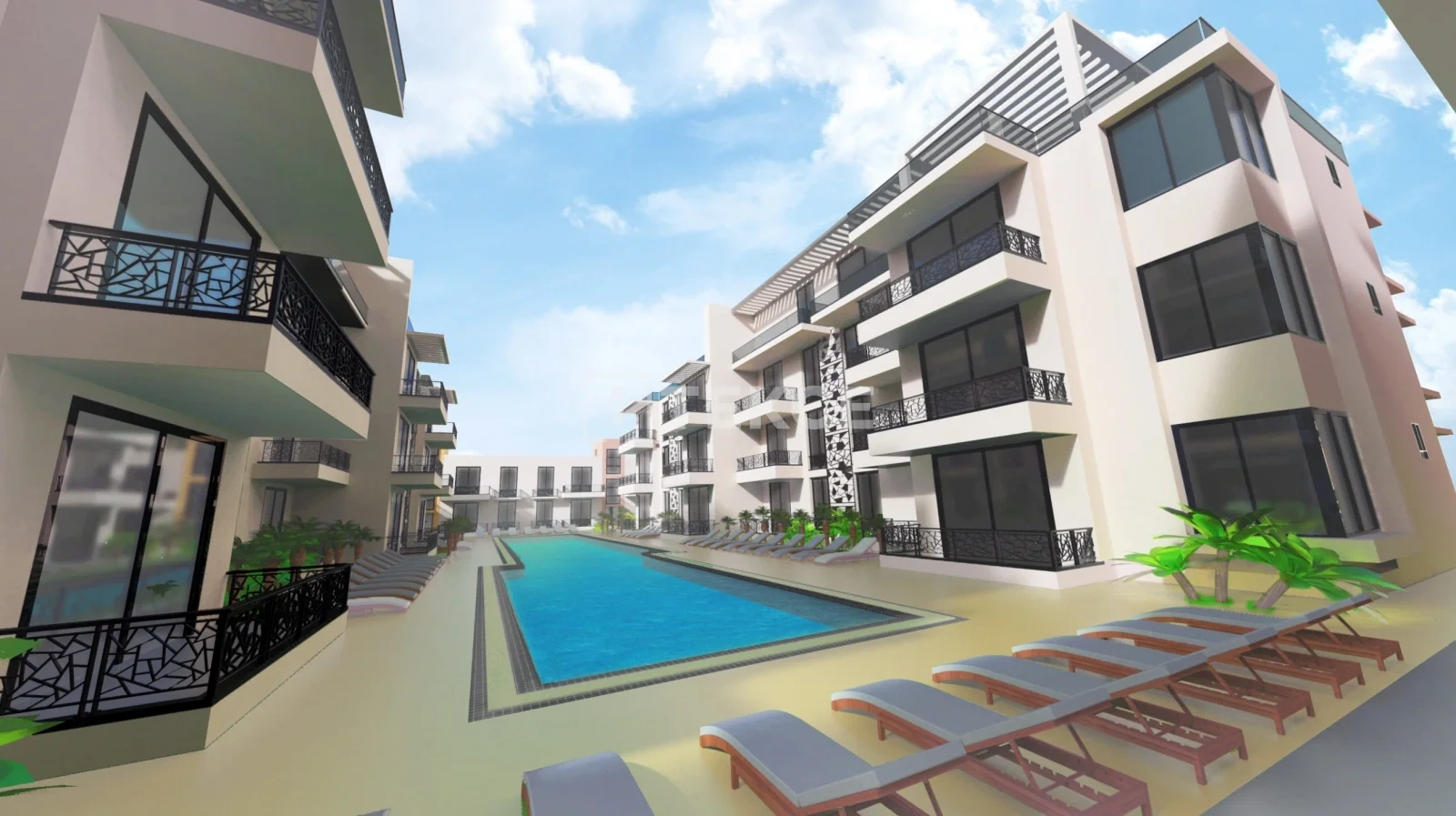 1 - vente appartement vue mer i̇skele famagouste chypre