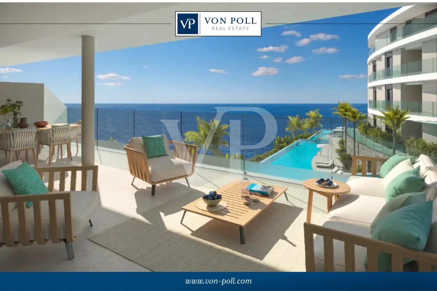 1 - venda apartamento vista de mar adeje tenerife - ilhas canárias espanha