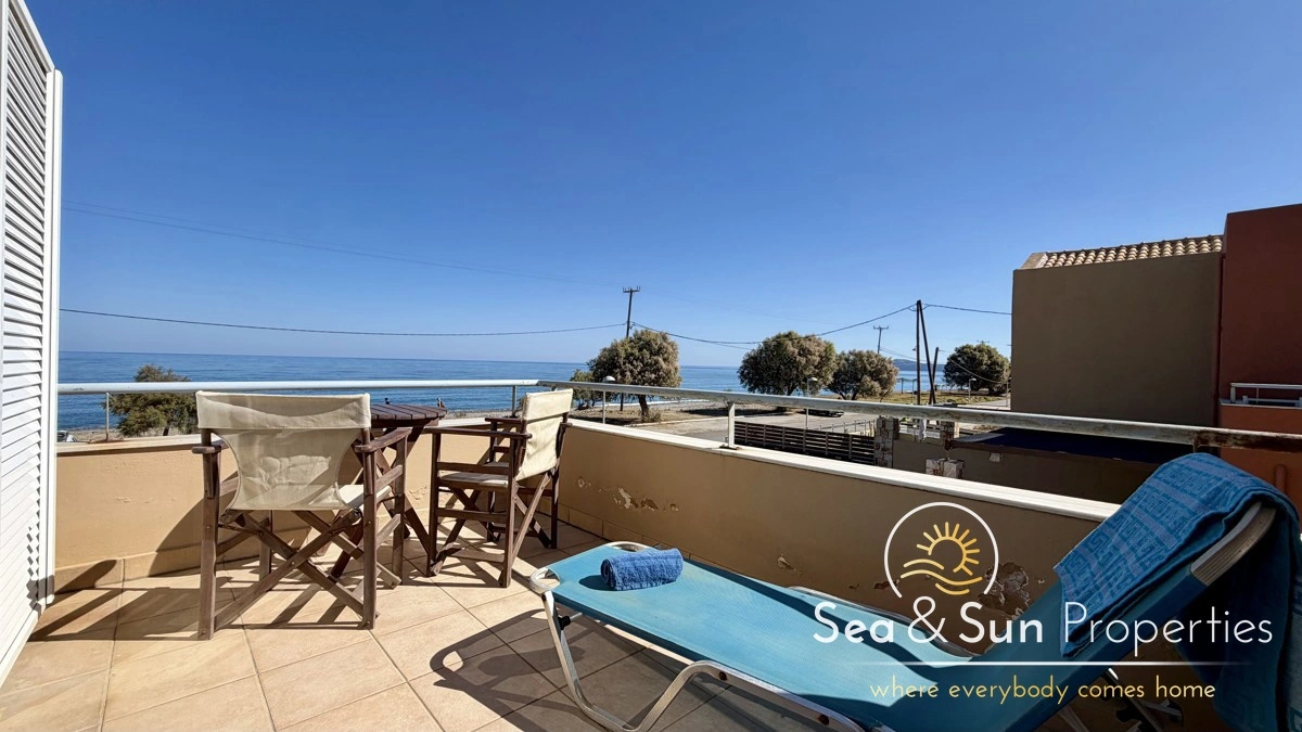 2 - waterfront building for sale in platanias crete greece