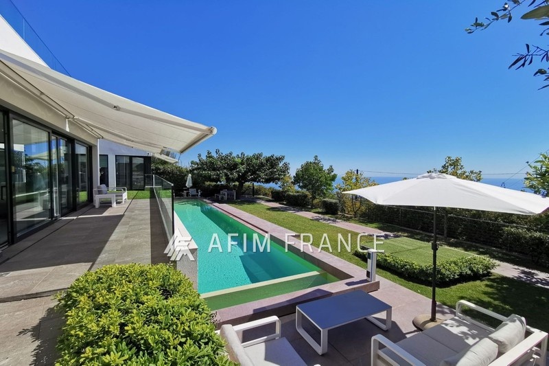 1 - sea view house for sale in la turbie alpes-maritimes france