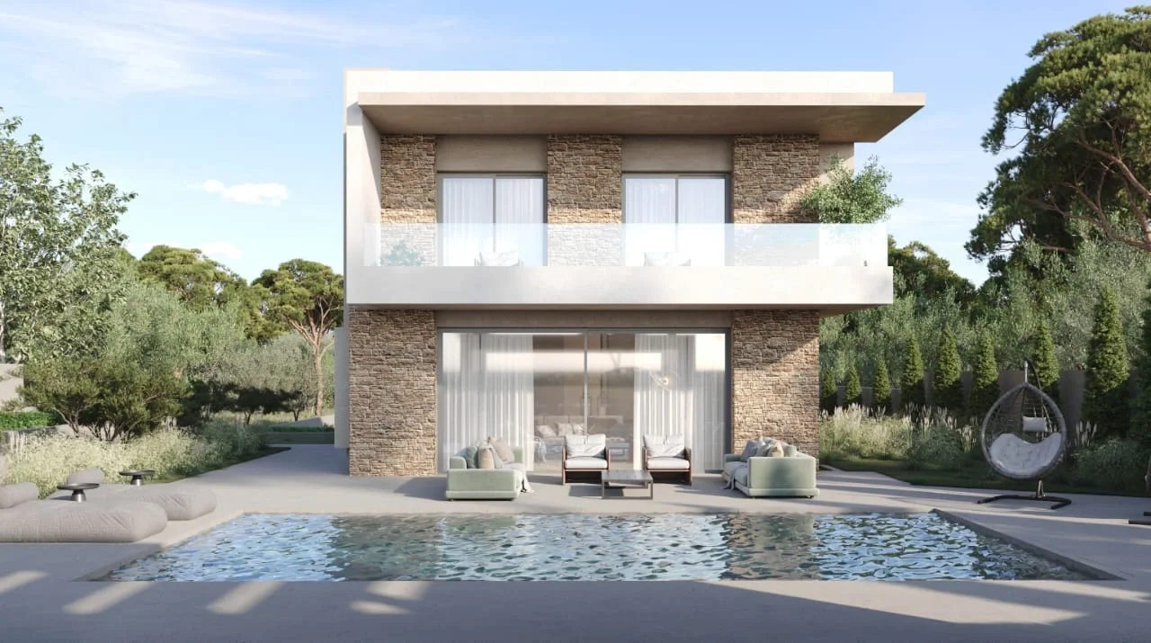 1 - продажа villa вид моря пефкохори - халкидика центральная македония греция