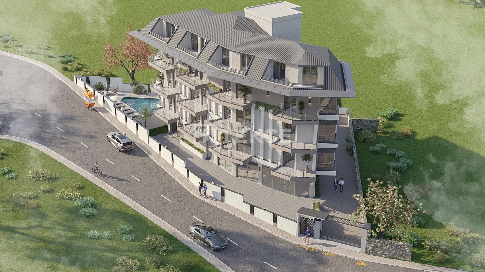 2 - продажа квартира вид моря alanya antalya турция