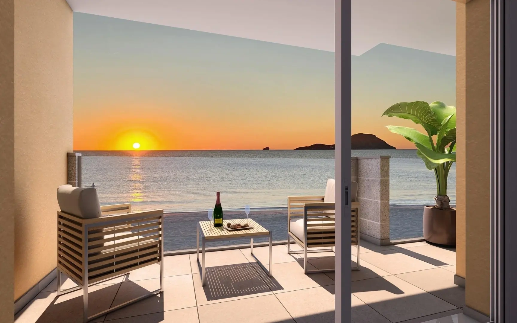 2 - venta apartamento frente al mar la manga del mar menor región de murcia españa