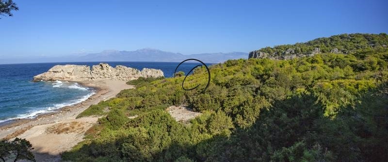 1 - sea view plot of land for sale in loutraki-perachora peloponnese greece