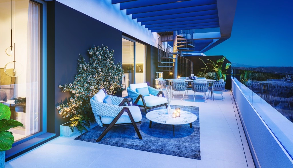 1 - venta apartamento vista al mar rincon de la victoria andalucía españa
