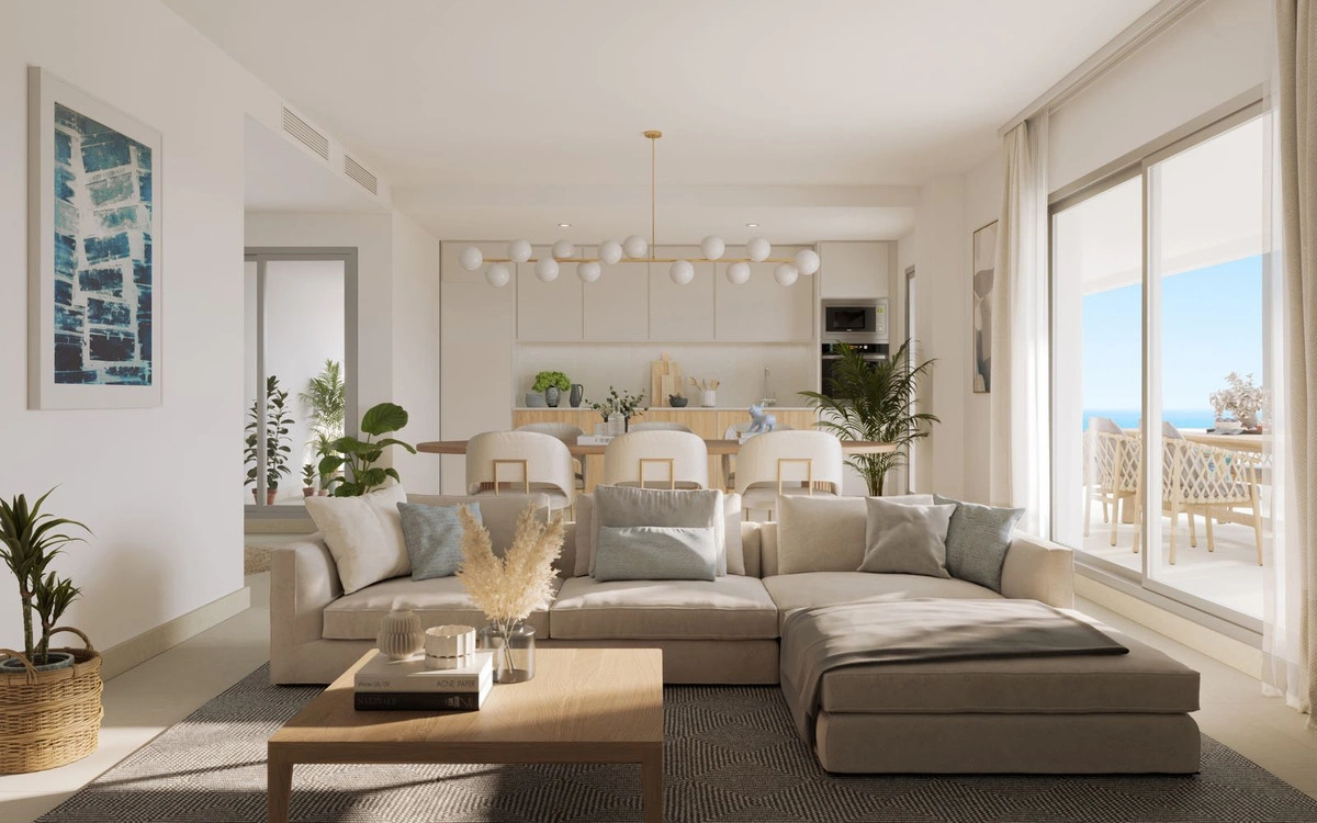 2 - verkoop appartement uitzicht op zee la cala de mijas andalusië spanje
