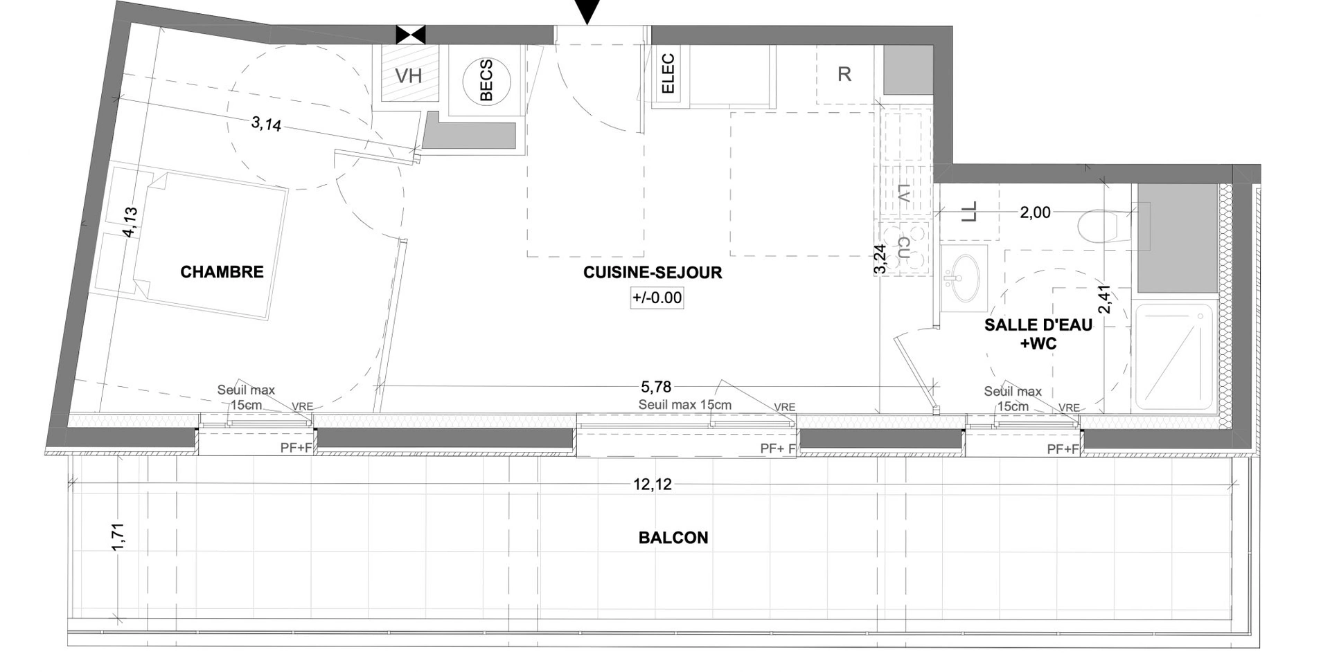 2 - vente appartement saint-malo ille-et-vilaine - bretagne france