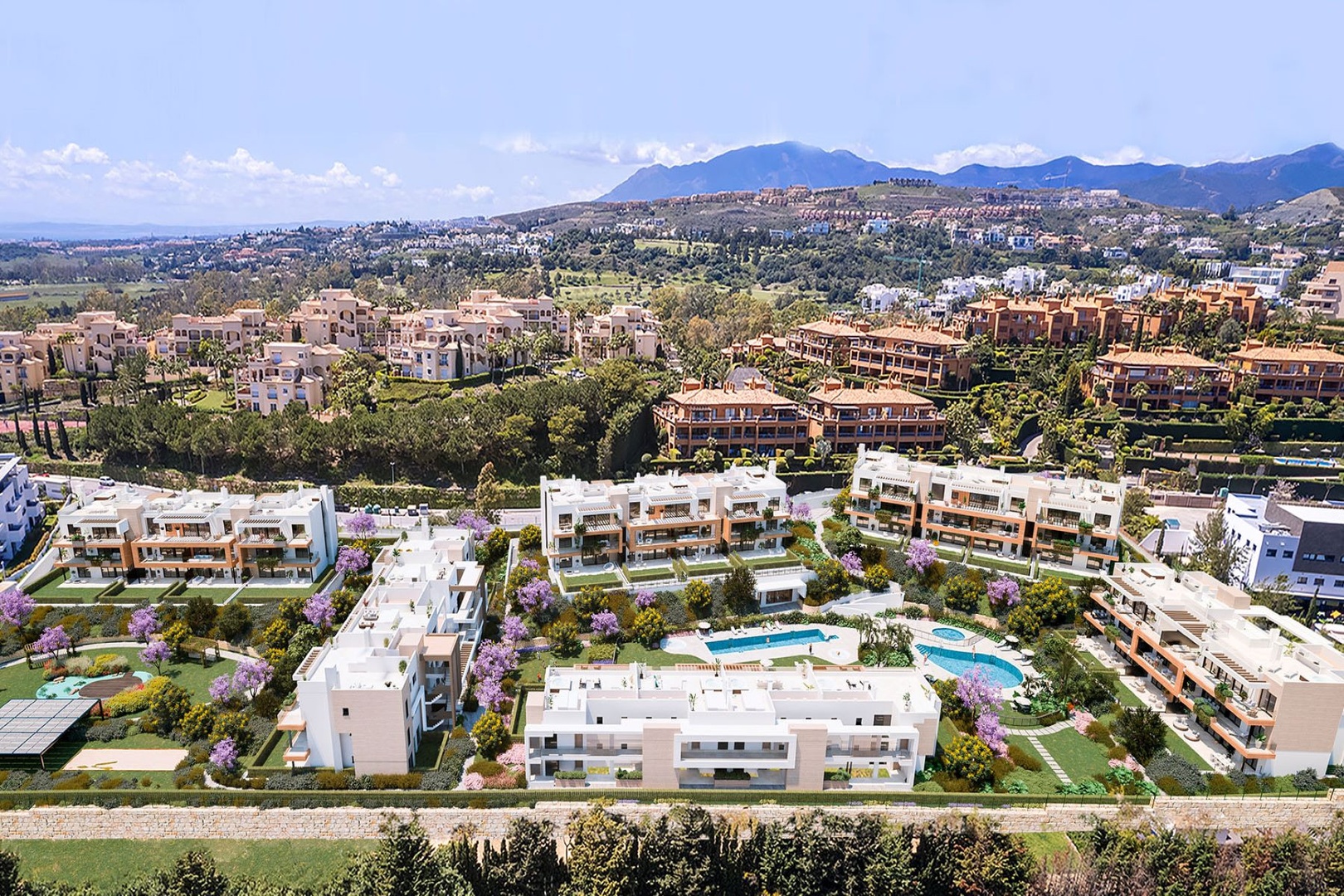 1 - sea view apartment for sale in estepona - costa del sol andalusia spain