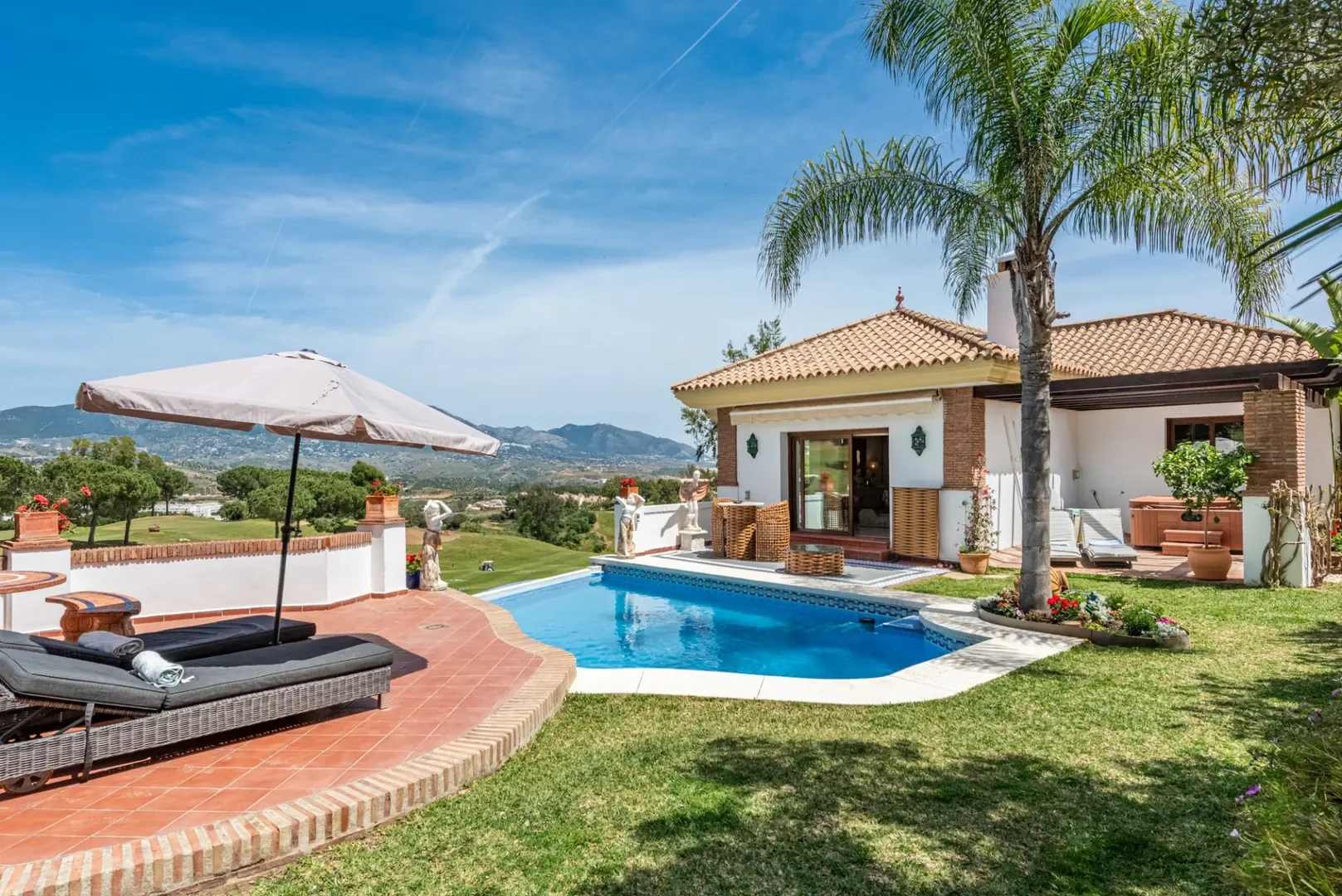 Haus meerblick mit Pool