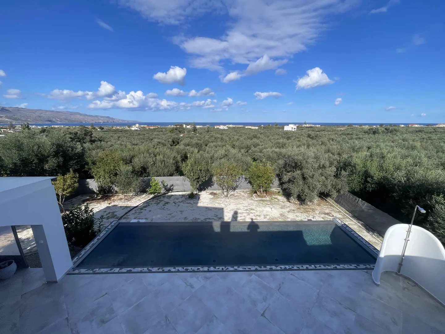 Maison vue mer avec piscine