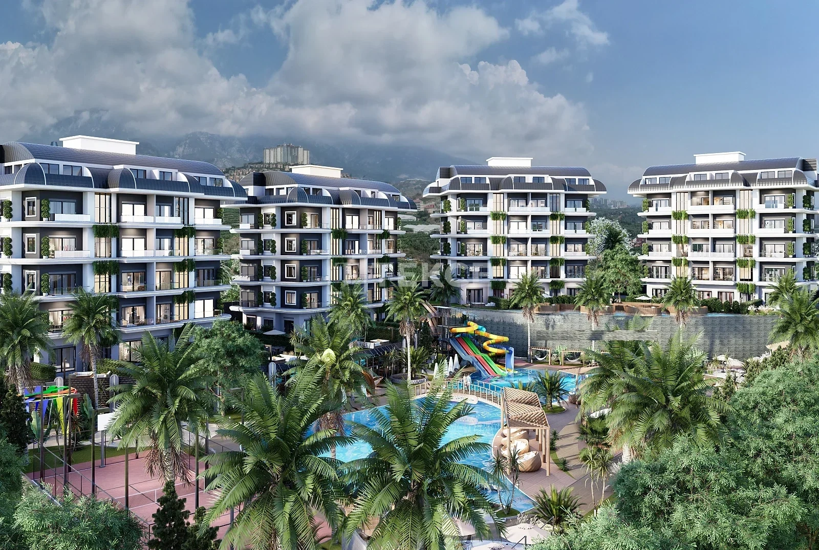 2 - venda apartamento vista de mar alanya antalya turquia
