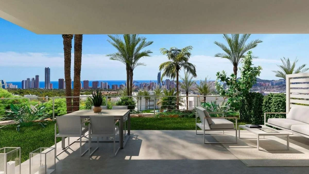 1 - verkoop appartement uitzicht op zee finestrat - costa blanca valencian community spanje