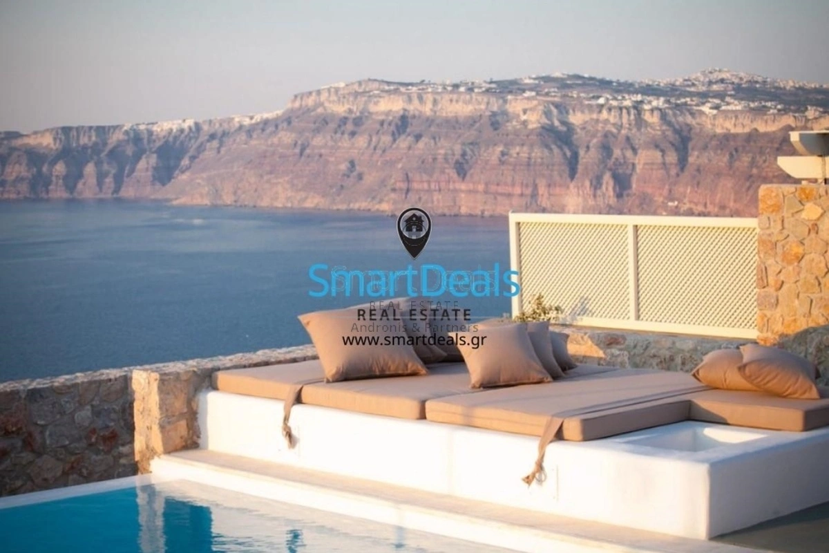 2 - vente maison vue mer thira egée méridionale grèce