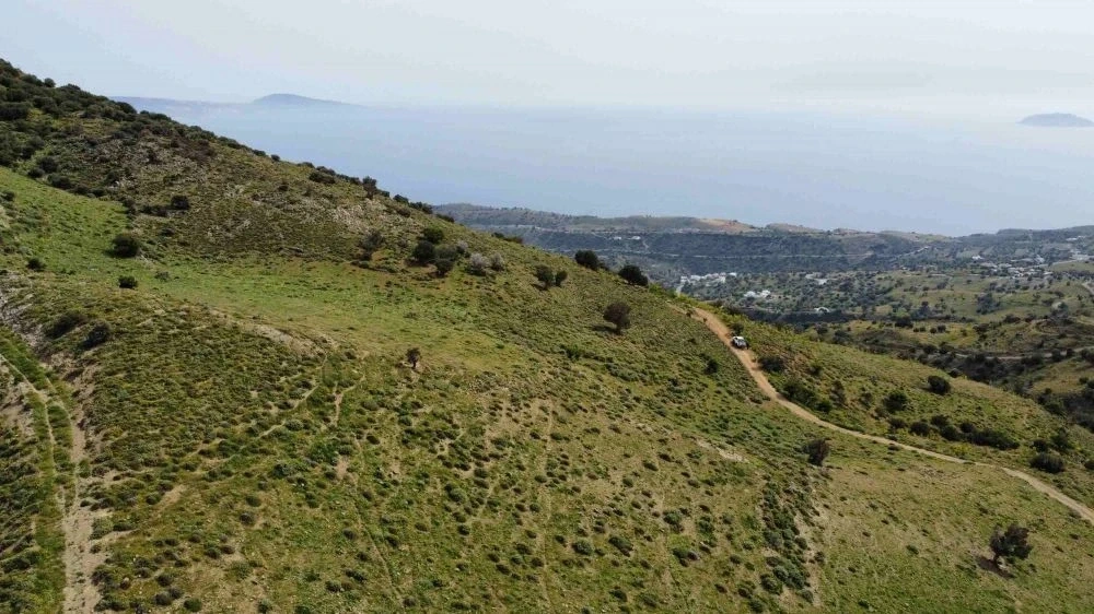 1 - vente terrain vue mer agia galini crète grèce