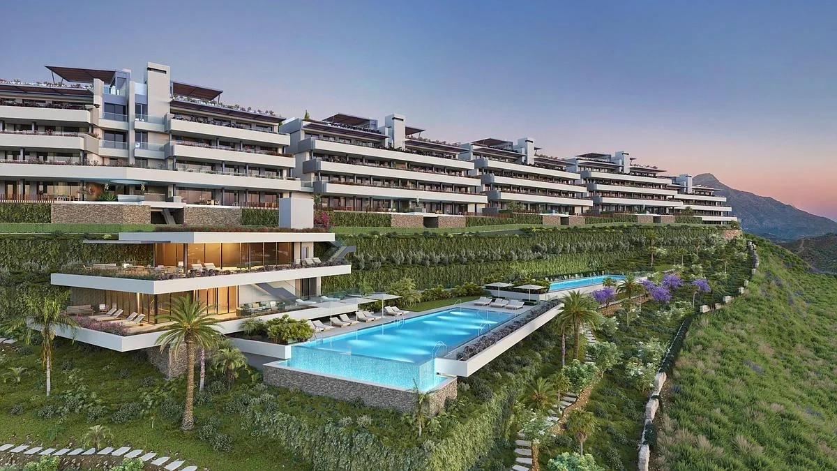 1 - vente appartement vue mer benahavis - costa del sol andalousie espagne