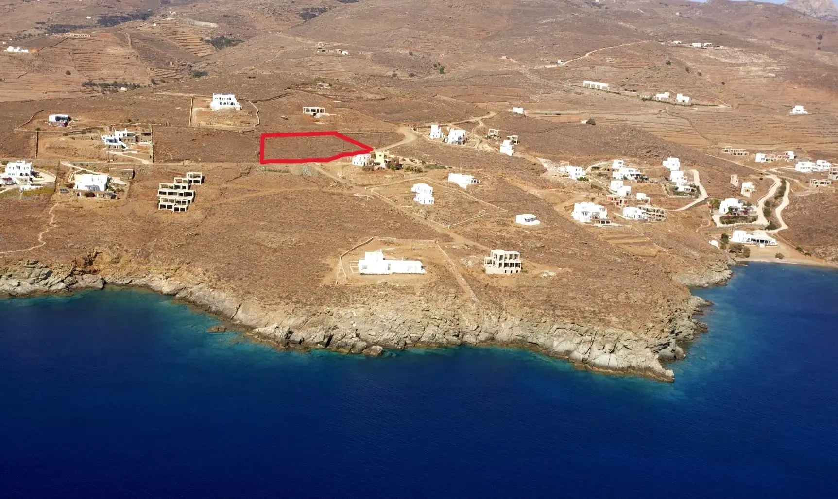1 - venta terreno vista al mar tinos - cícladas egeo meridional grecia
