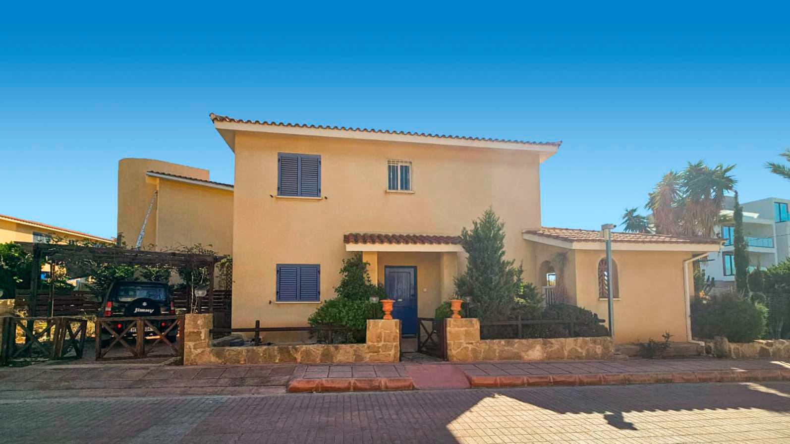 1 - venta casa a pie de playa paphos pafos chipre