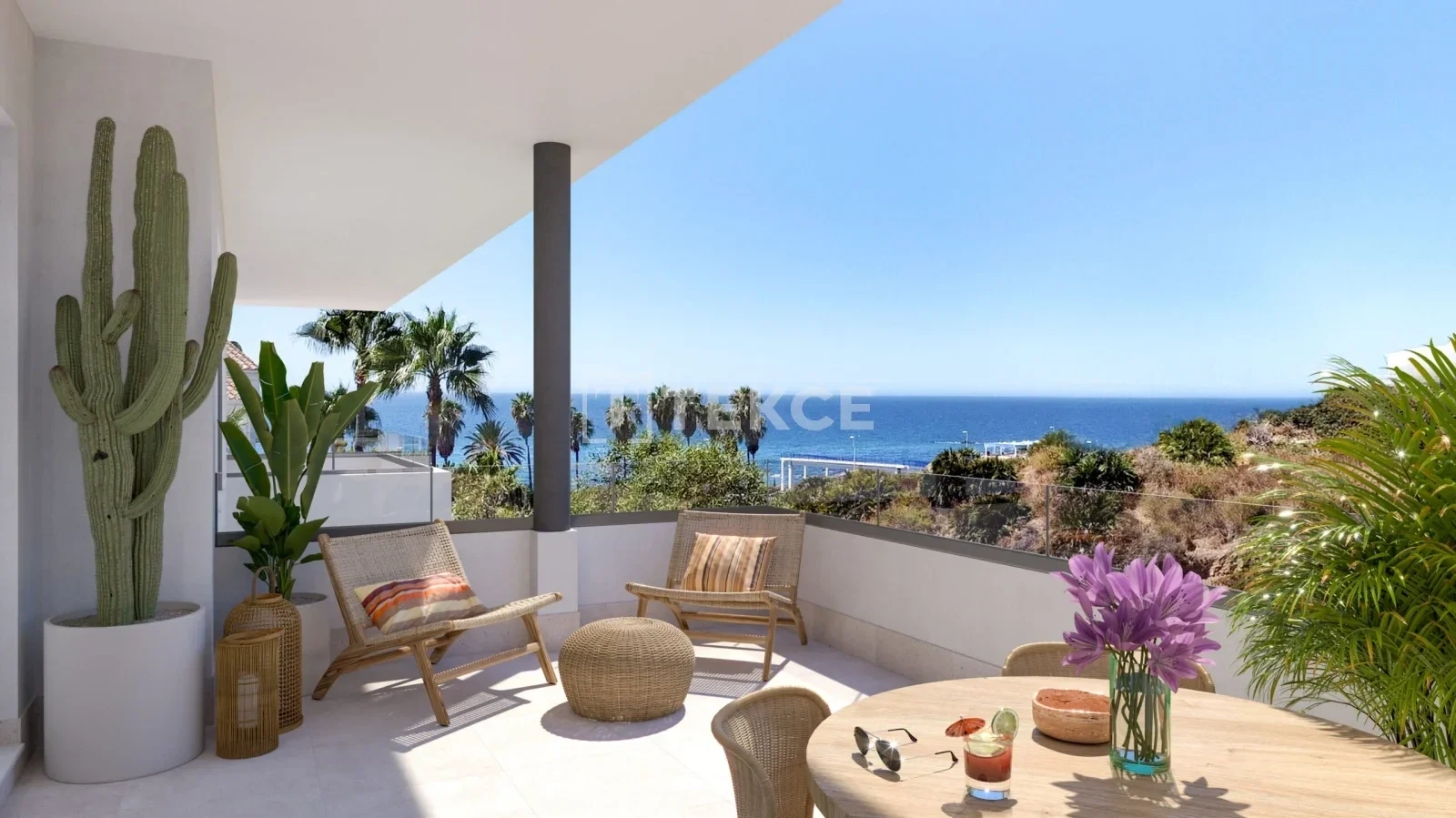1 - sea view apartment for sale in mijas andalusia spain