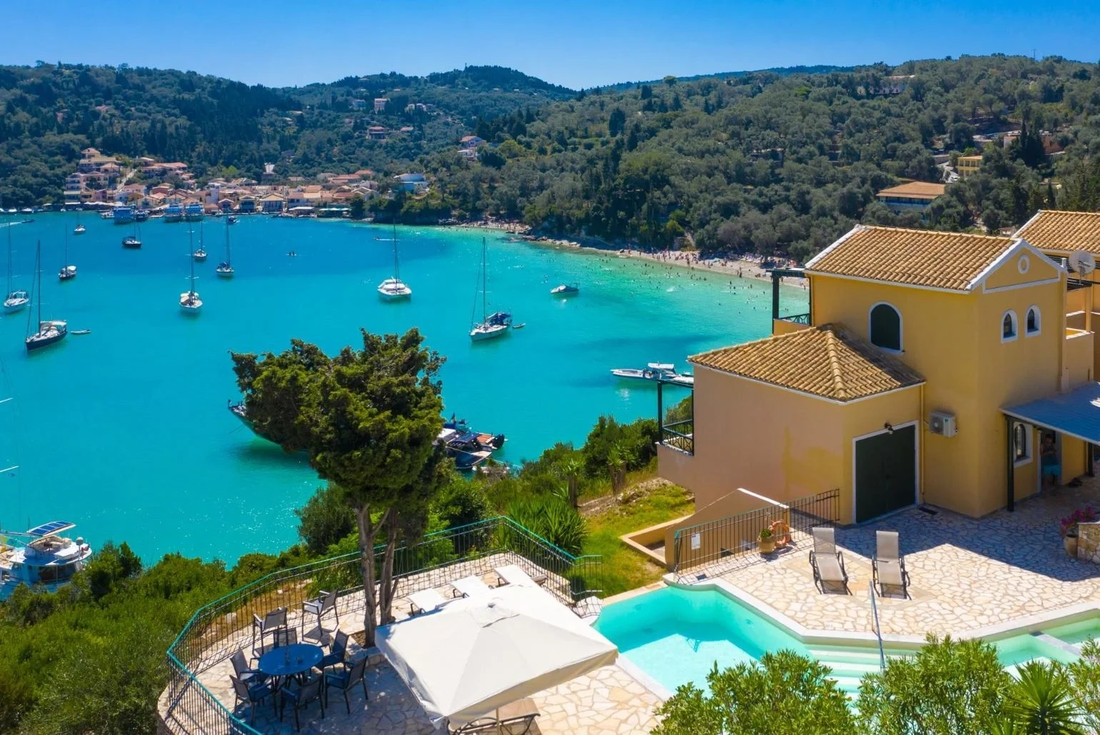 1 - verkauf haus meerblick paxos ionische inseln griechenland