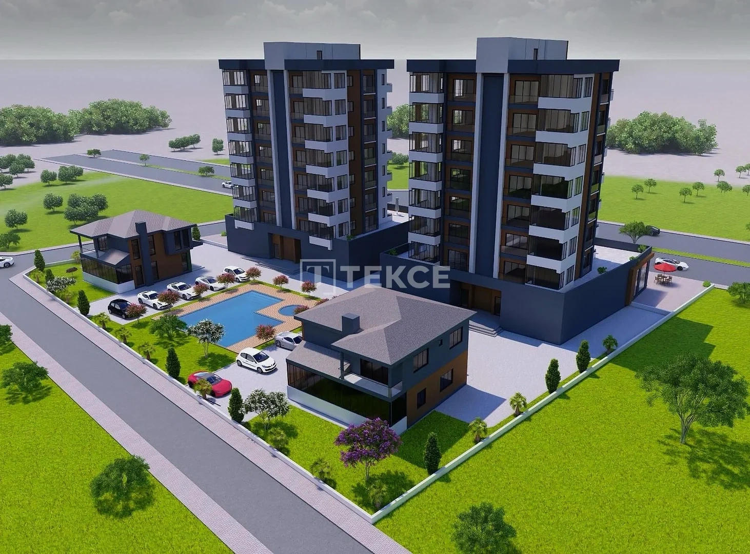 1 - vente appartement plage à pied mezitli mersin turquie
