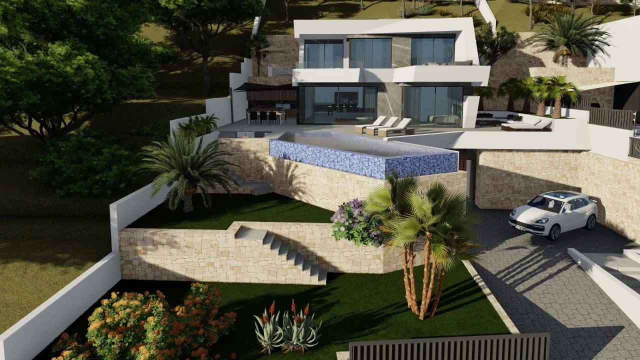 1 - vente maison vue mer calpe - costa blanca communauté valencienne espagne