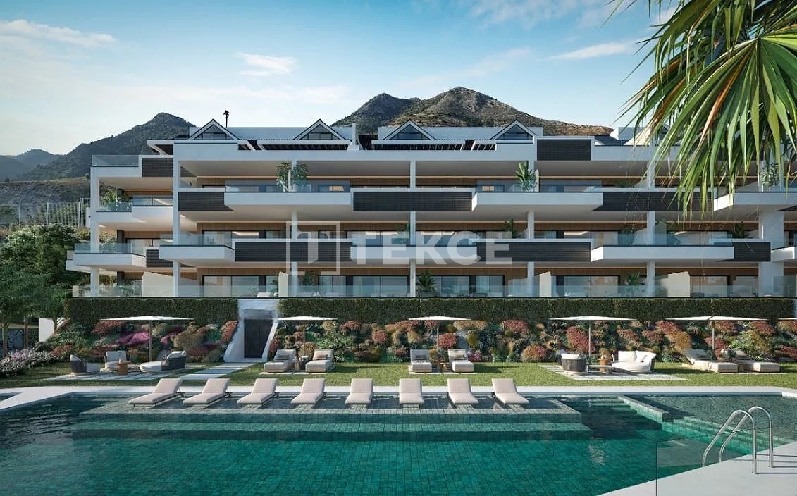 1 - venda apartamento vista de mar benalmadena - costa del sol andaluzia espanha