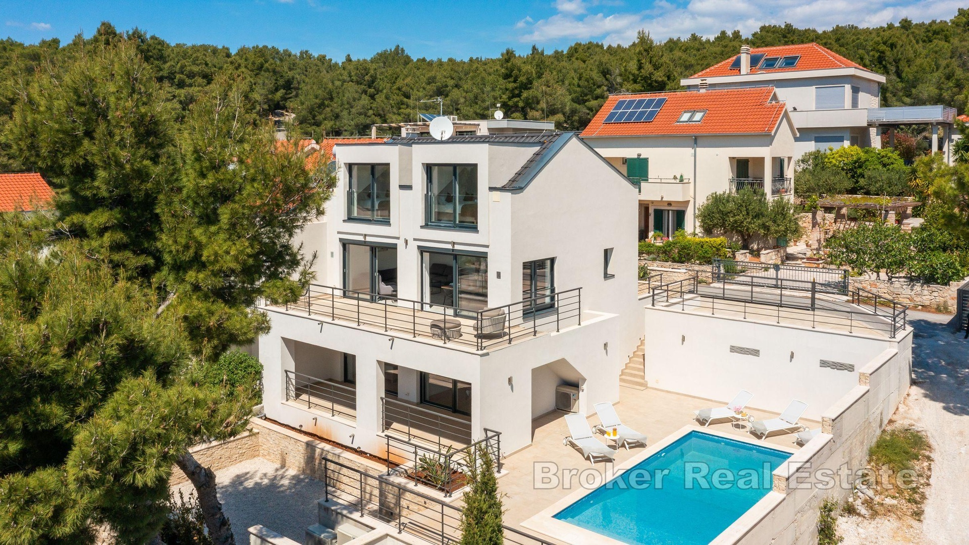 2 - venta casa vista al mar brač split-dalmacia croacia