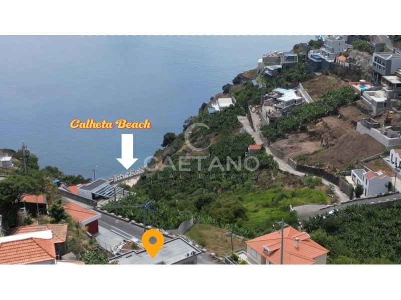 2 - vente maison vue mer calheta madère portugal