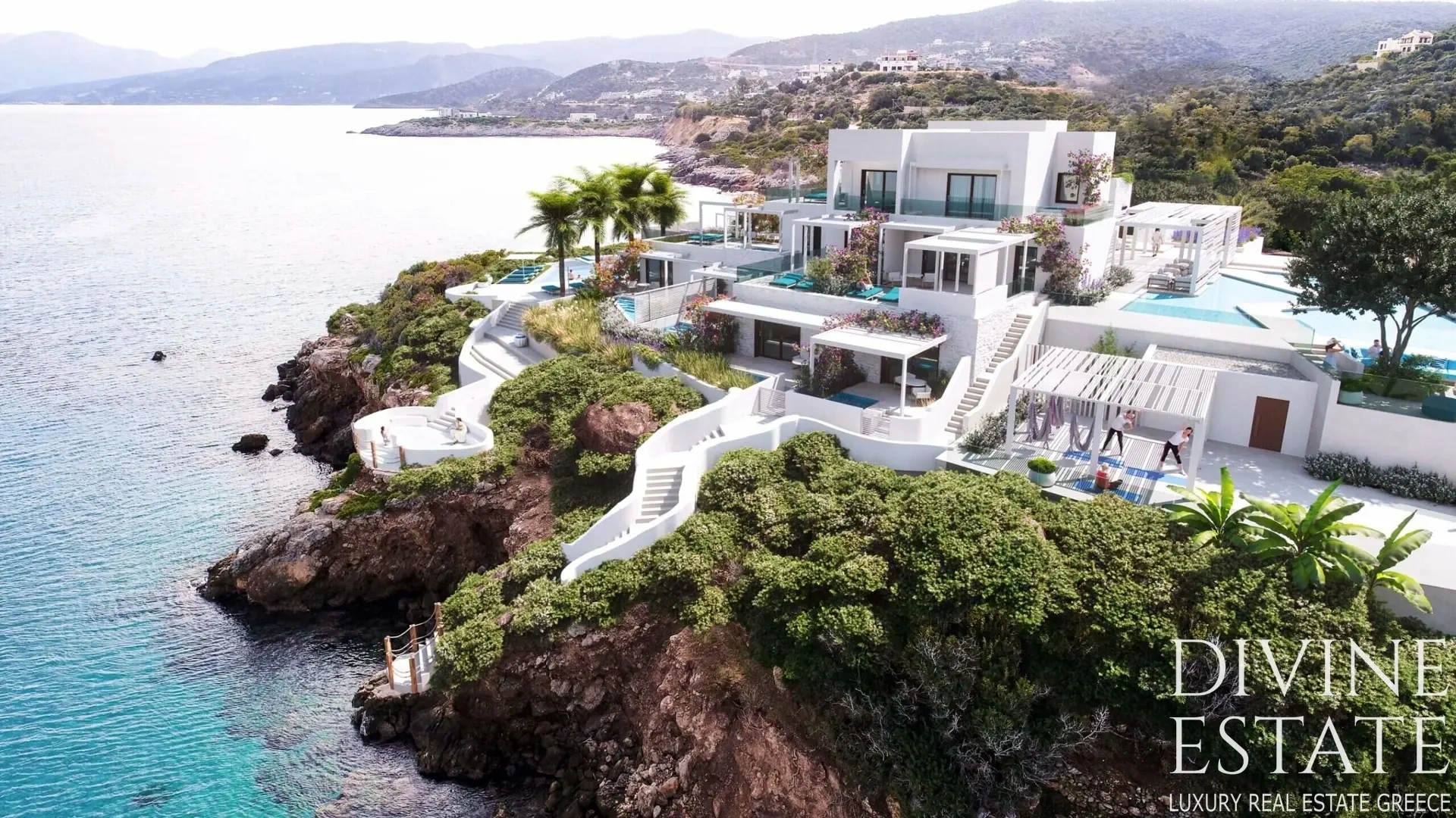 1 - vendita villa fronte mare agios nikolaos creta grecia