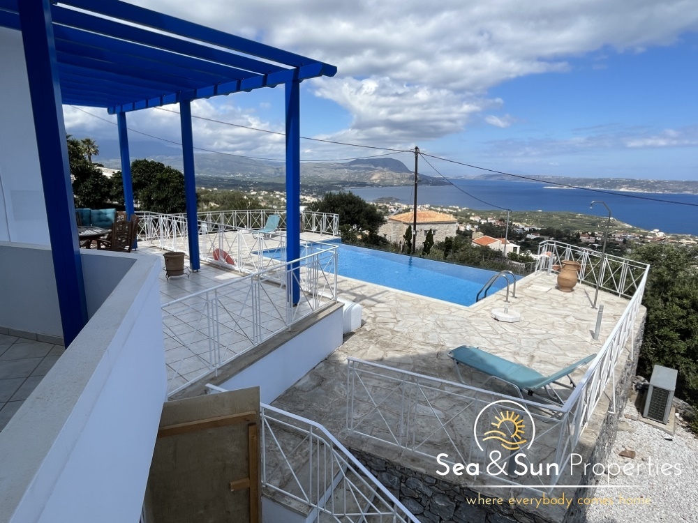 1 - sea view villa for sale in vámos crete greece