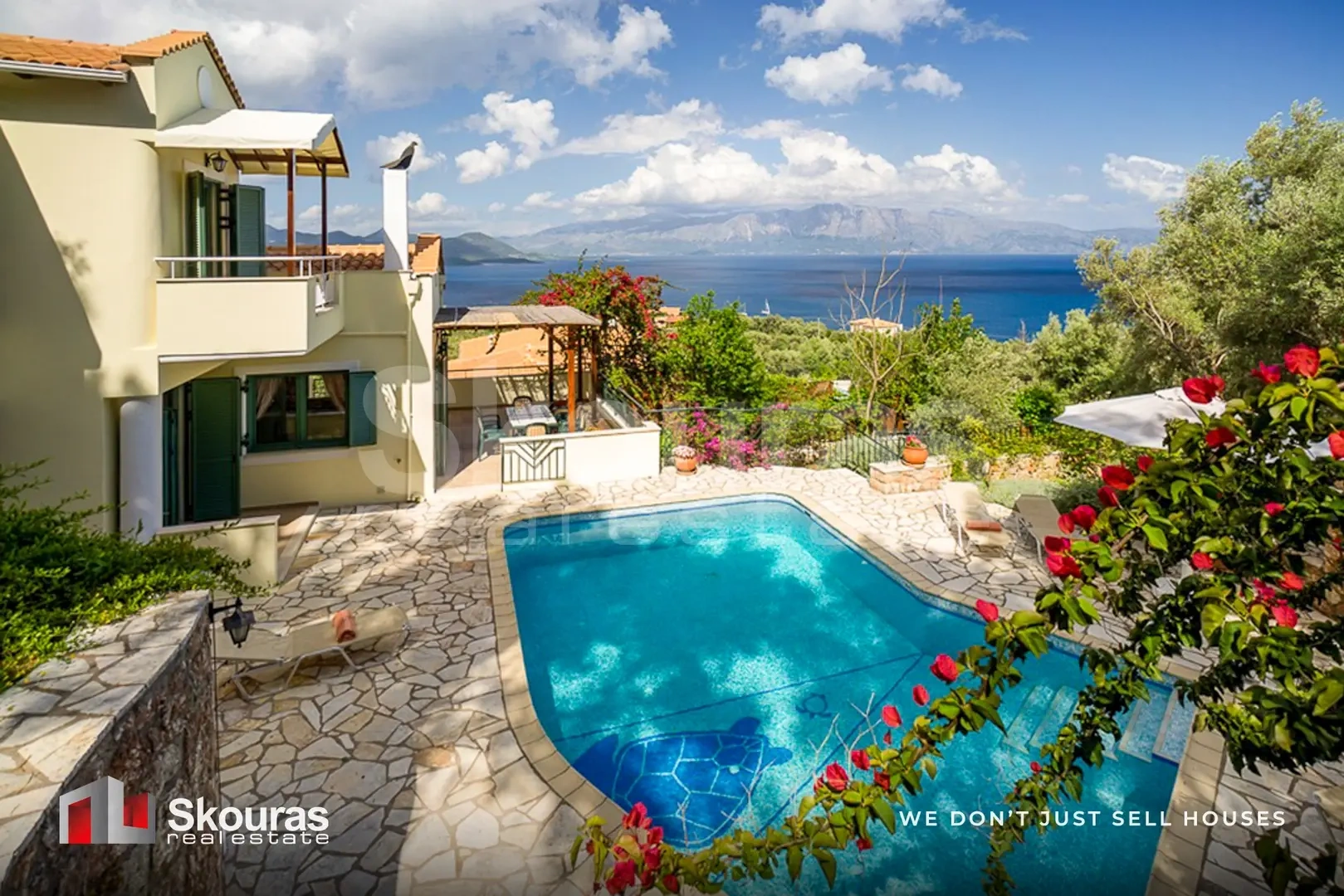 2 - vente maison vue mer lefkada îles ioniennes grèce