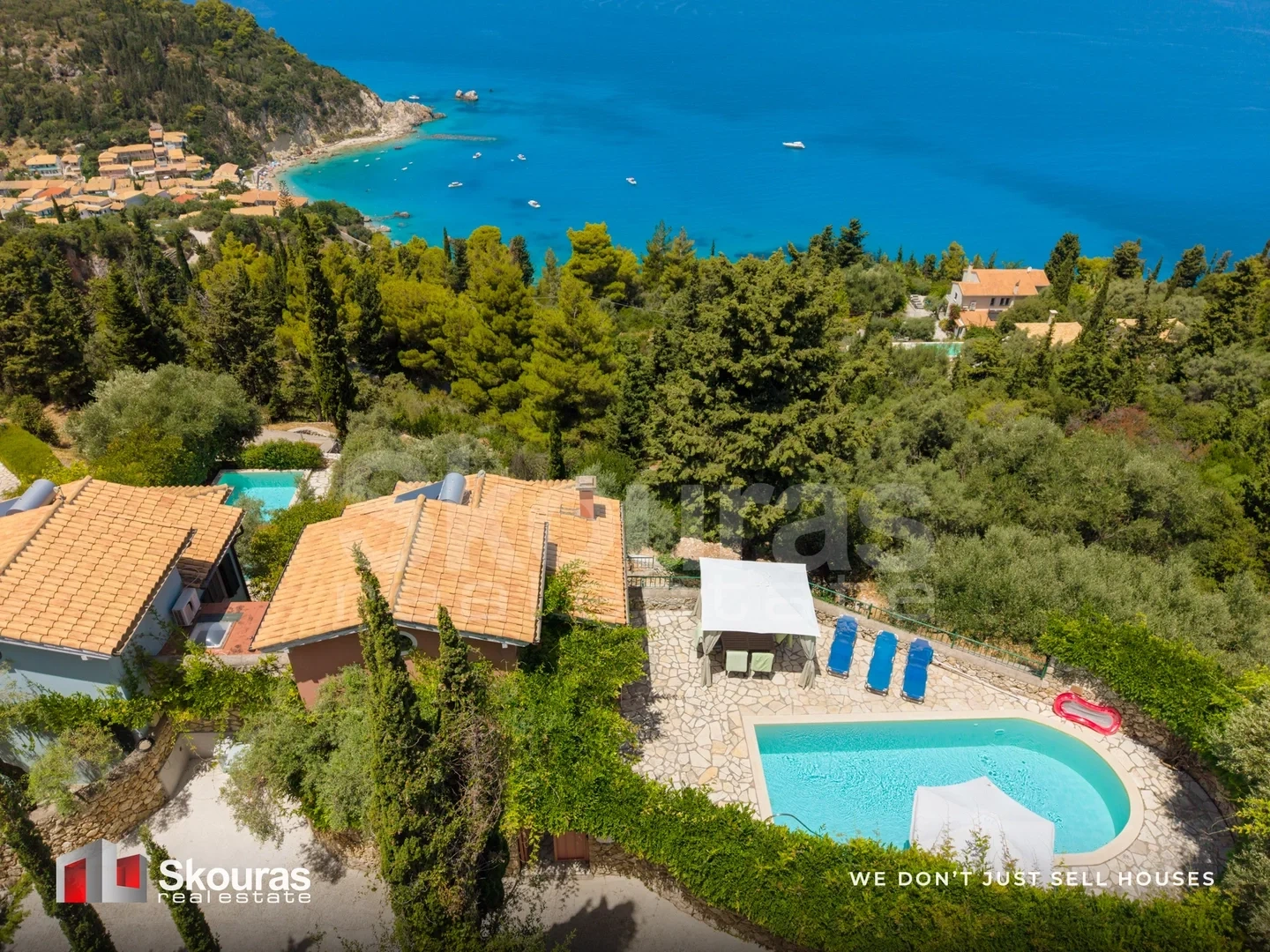 2 - verkauf haus meerblick lefkada ionische inseln griechenland
