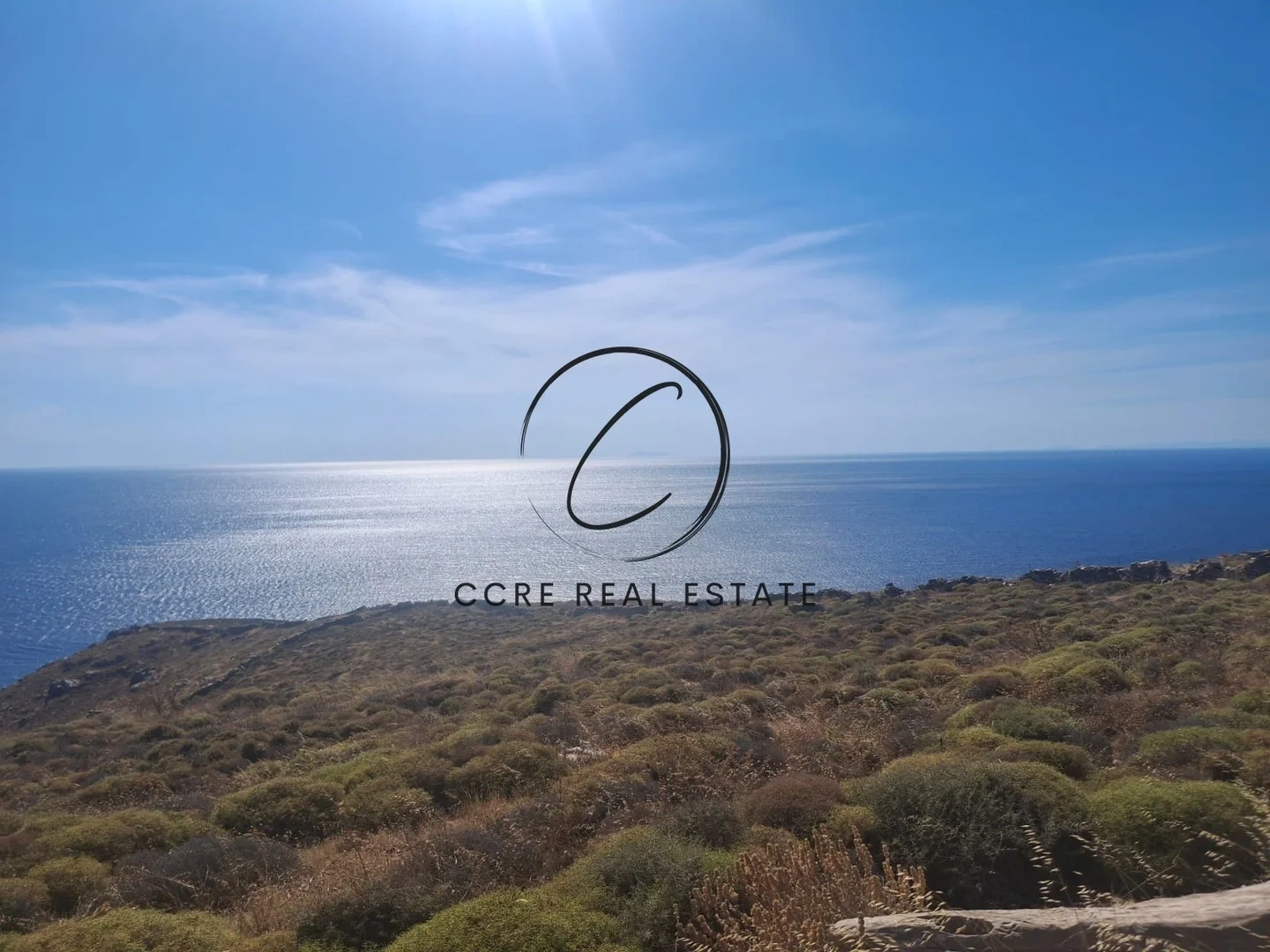 1 - vente terrain vue mer kýthnos egée méridionale grèce