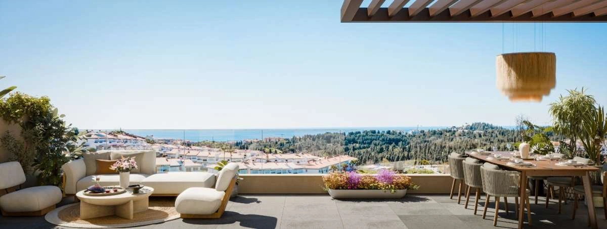 1 - verkoop appartement uitzicht op zee mijas andalusië spanje