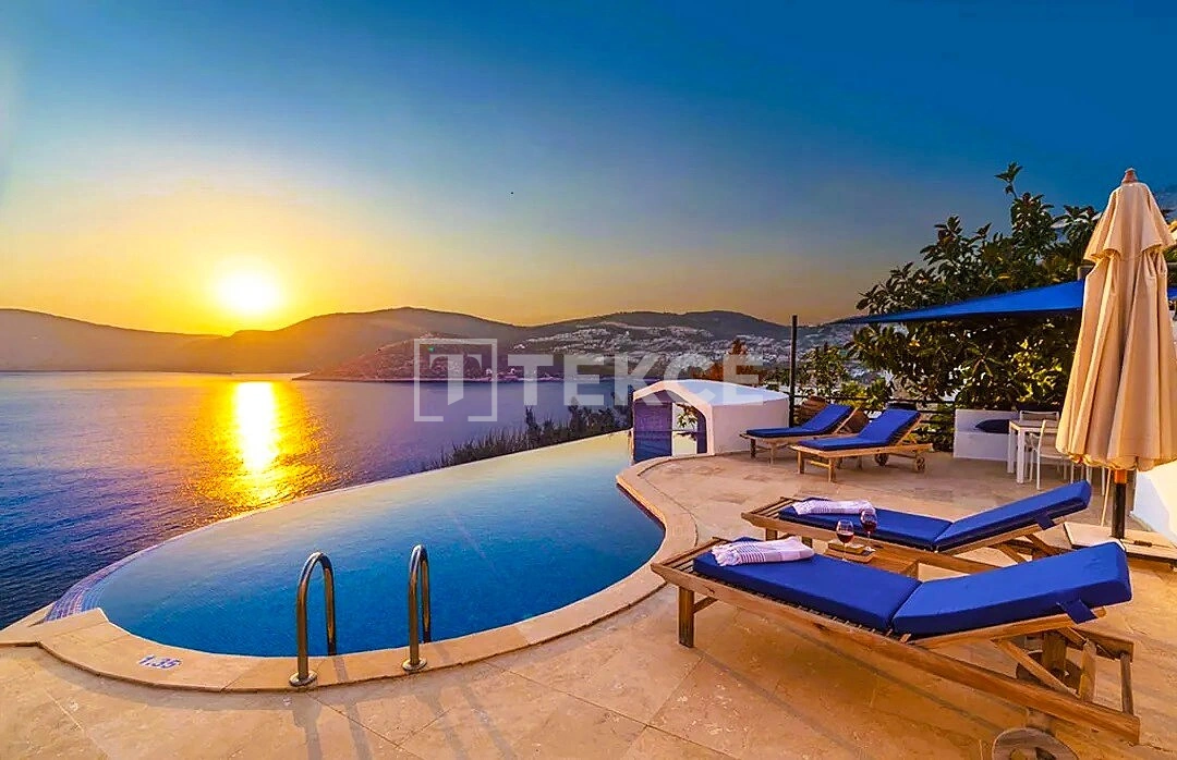 2 - vente maison vue mer kas antalya turquie