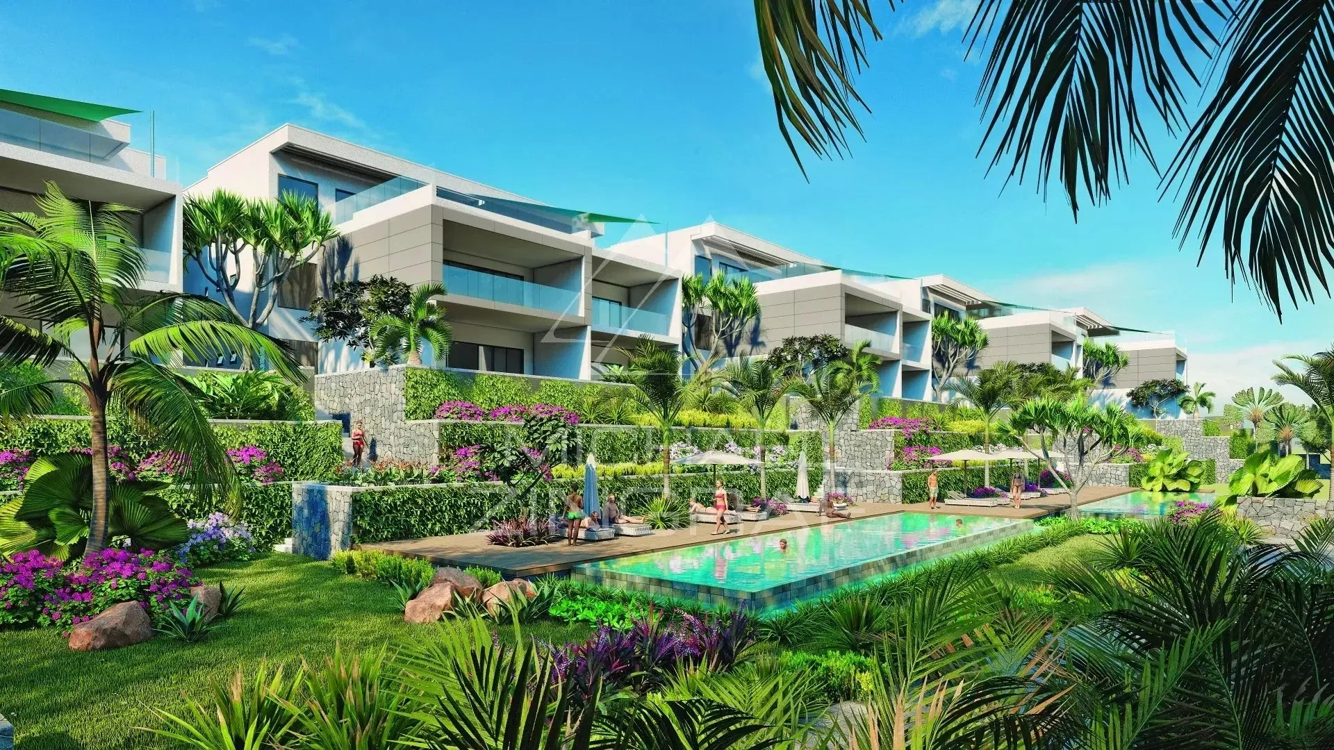 1 - vendita appartamento vista mare grand gaube rivière du rempart mauritius