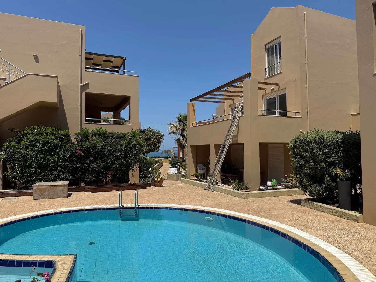 2 - vente appartement vue mer máleme crète grèce
