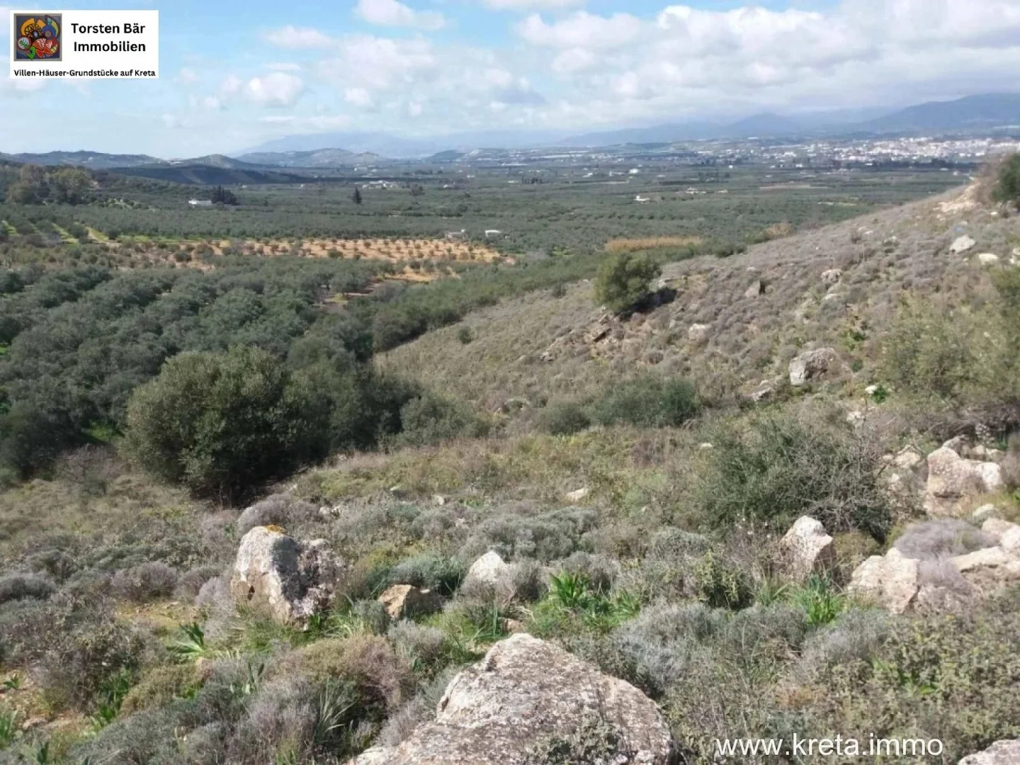 1 - vente terrain péri crète grèce