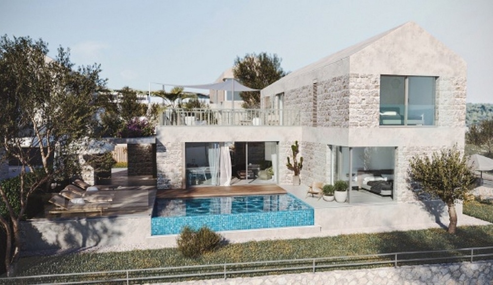 2 - verkoop huis uitzicht op zee supetar split-dalmatia kroatië