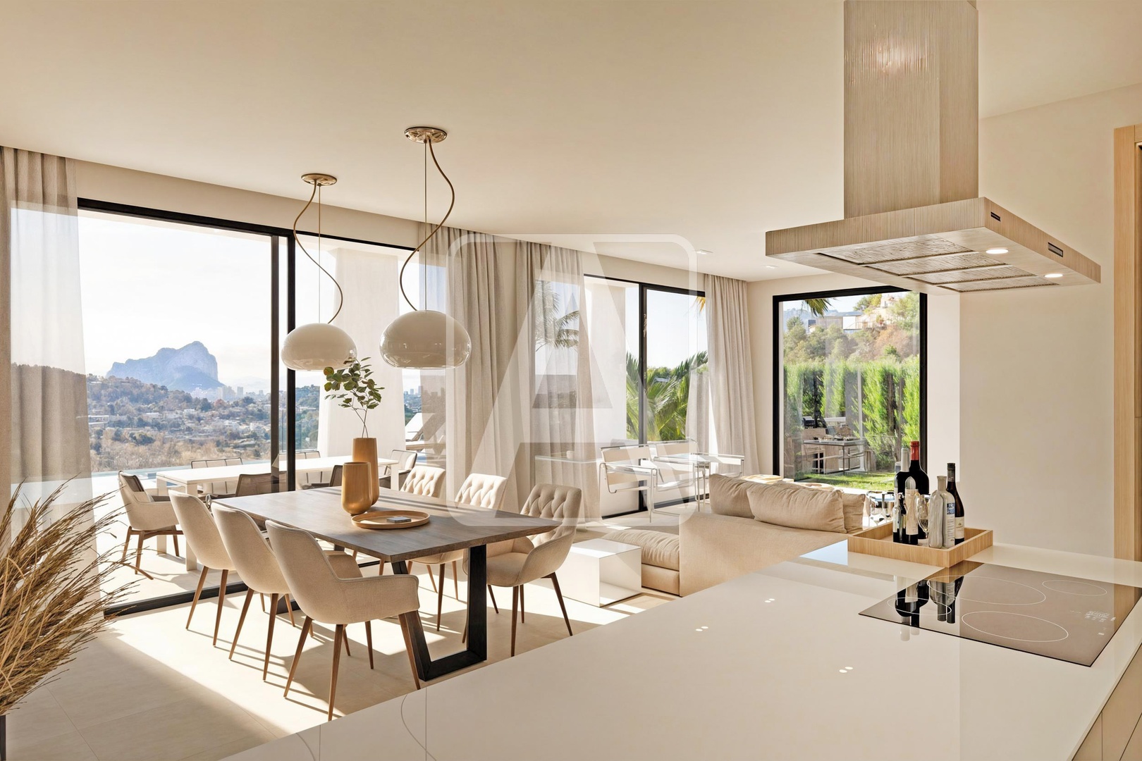 2 - vente maison vue mer calpe - costa blanca communauté valencienne espagne