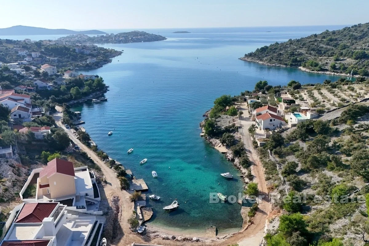 1 - venda terreno vista de mar rogoznica sibenik croácia