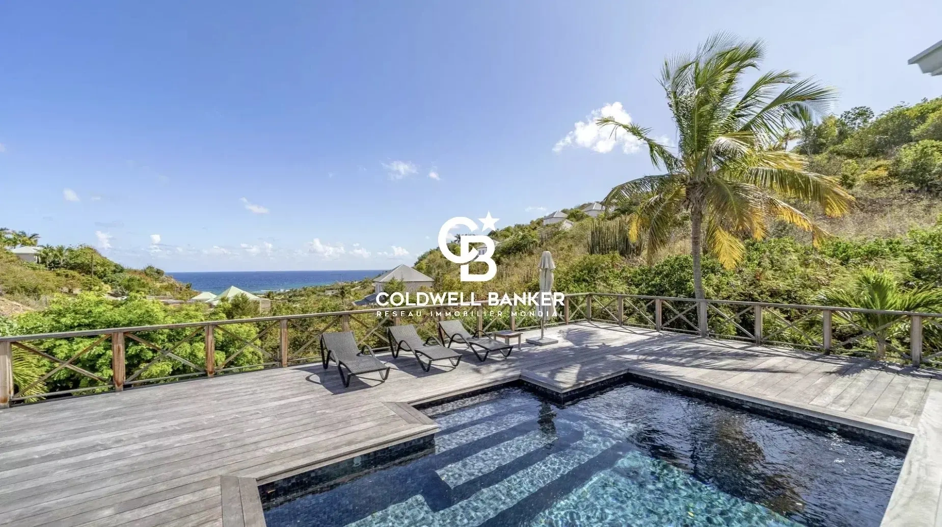 2 - venta casa vista al mar saint-barthélemy san bartolomé - antillas francesas islas del caribe