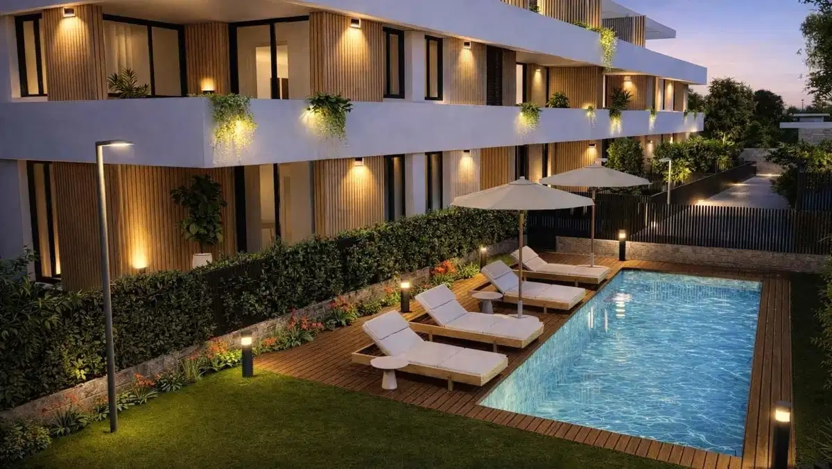 Apartamento com piscina