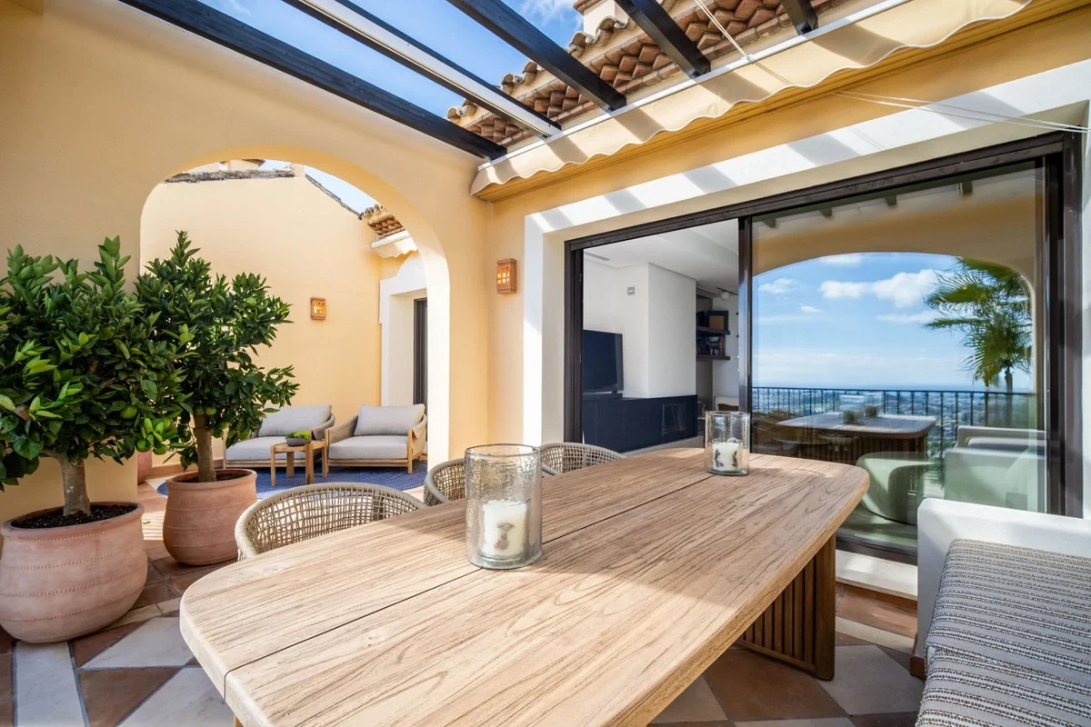 1 - продажа квартира вид моря benahavis - costa del sol андалусия испания