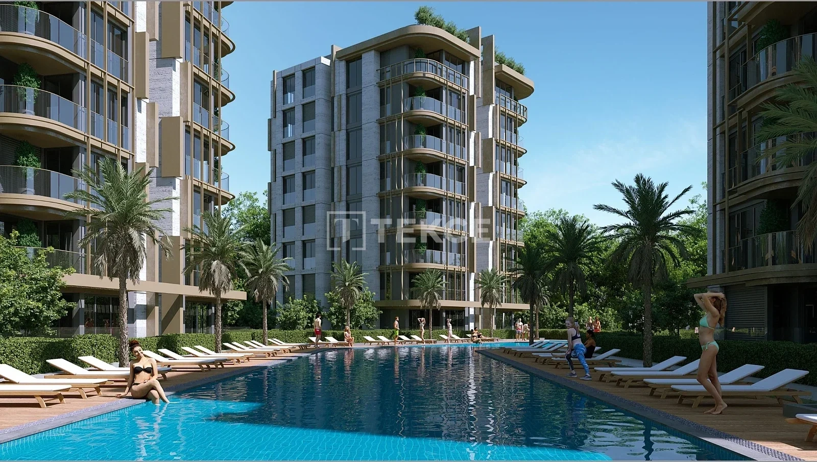 1 - продажа квартира пляж пешком muratpasa antalya турция