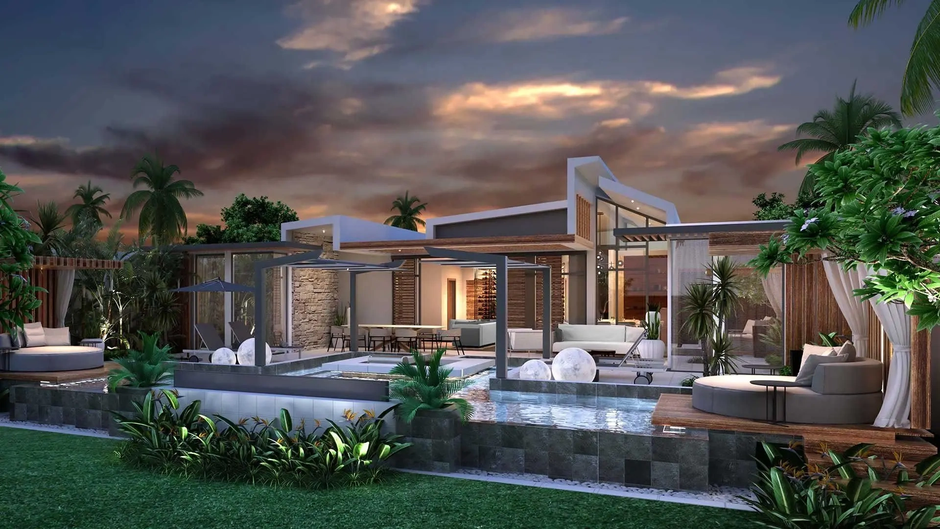 1 - vente maison vue mer cap malheureux rivière du rempart île maurice