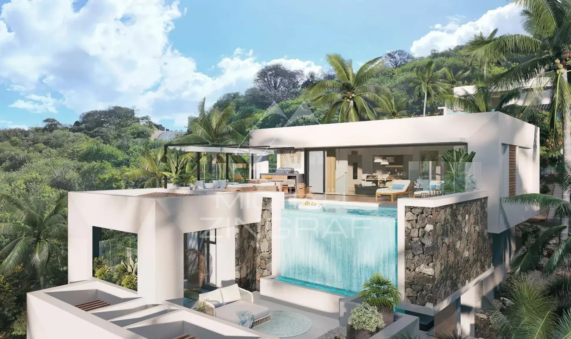 1 - venta villa vista al mar black river rivière noire mauricio
