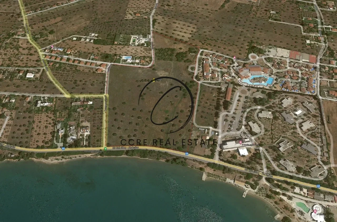 2 - vente terrain vue mer erétria grèce centrale grèce
